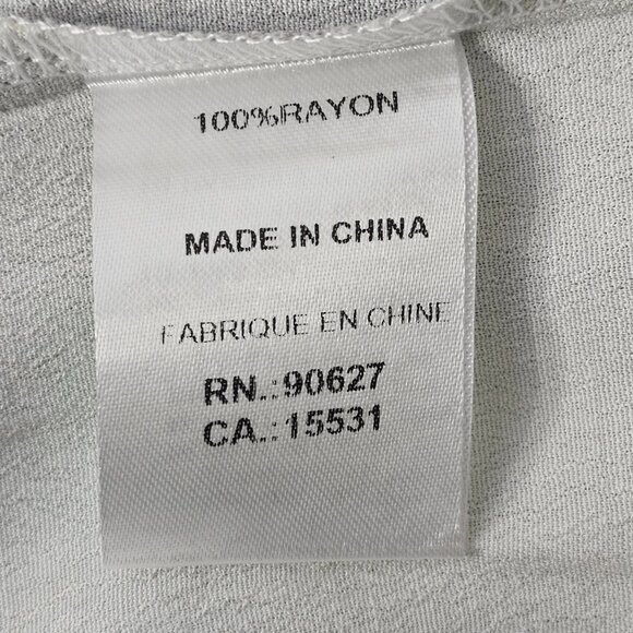 VioletRuby Women Top V-Neck 3/4 Sleeve Multicolor Size XXL Pullover Tunic - Picture 10 of 12